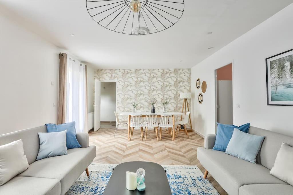 Parking Prive Gratuit - 15Mn Paris - Gare A Pied En 5Mn - Tout Equipee - Terrasse - Jardin - Stade De France - Casino D'Enghien - Hippodrome, Universite Épinay-sur-Seine Eksteriør billede