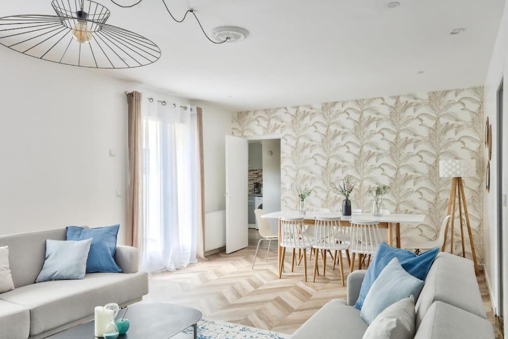 Parking Prive Gratuit - 15Mn Paris - Gare A Pied En 5Mn - Tout Equipee - Terrasse - Jardin - Stade De France - Casino D'Enghien - Hippodrome, Universite Épinay-sur-Seine Eksteriør billede